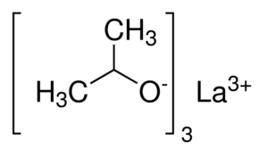 Lanthanum(III)isopropoxide - CAS:19446-52-7 - Lanthanum isopropylate, Lanthanum(III) tri-isopropoxide, Tris(isopropoxy)lanthanum(III), Lanthanum tri(2-propanolate), Lanthantripropan-2-olat